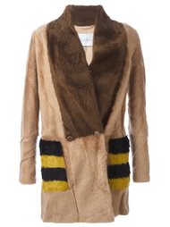 пальто с панельным дизайном Max Mara