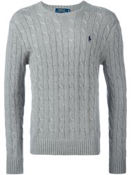 свитер с вышитым логотипом  Polo Ralph Lauren