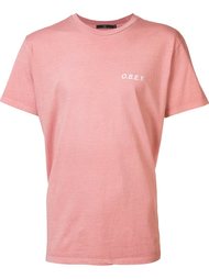 футболка с принтом логотипа  Obey