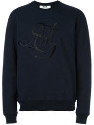 толстовка с логотипом  MSGM