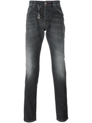 джинсы прямого кроя Philipp Plein