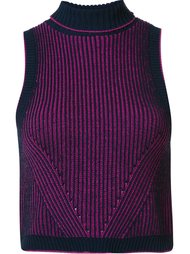 'Liv' turtle crop top Zac Zac Posen