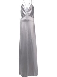 satin maxi dress  Galvan