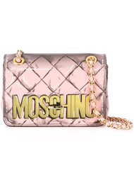 сумка на плечо с логотипом Moschino