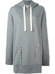 свободная толстовка с капюшоном   Mm6 Maison Margiela