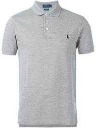 футболка-поло с вышитым логотипом  Polo Ralph Lauren