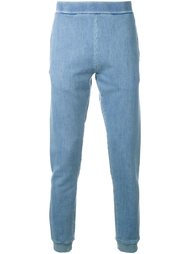 спортивные брюки с эффектом денима Maison Margiela