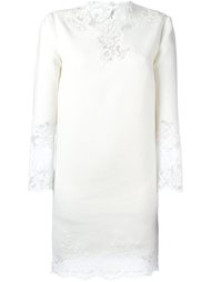 платье с кружевным слоем Ermanno Scervino