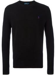 свитер с вышитым логотипом Polo Ralph Lauren