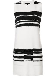 платье-шифт с полосатой отделкой Proenza Schouler