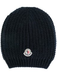 шапка в рубчик Moncler