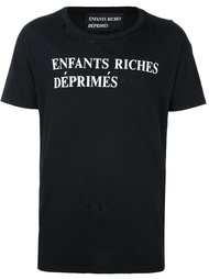 футболка с логотипом Enfants Riches Deprimes