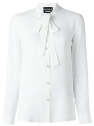 tied neckline blouse  Boutique Moschino