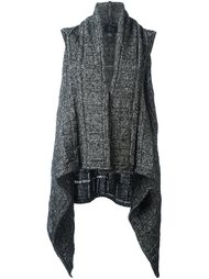 draped sleeveless cardi-coat Lost &amp; Found Ria Dunn