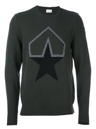 свитер с логотипом  Moncler