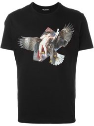 bird print T-shirt  Neil Barrett