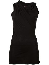 asymmetric neck tank top Rick Owens Lilies