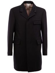 пальто с карманами  Thom Browne