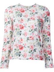 кофта с цветочным рисунком Comme Des Garçons