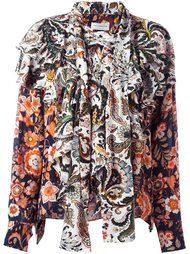 floral print ruffle shirt Faith Connexion