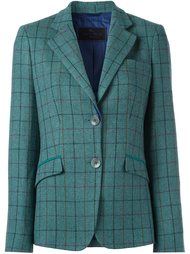 однобортный блейзер в клетку Etro
