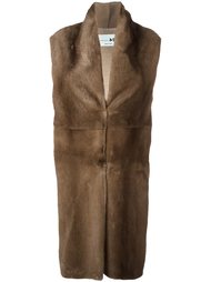 sleeveless fur coat Manzoni 24