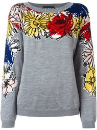джемпер с цветочным узором Boutique Moschino