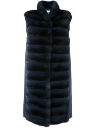 panelled fur coat Manzoni 24