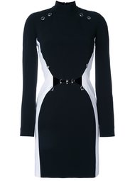 обтягивающее платье с длинными рукавами Mugler