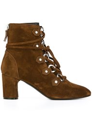 lace-up ankle boots Casadei