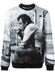 толстовка с принтом 'James Dean' Dolce & Gabbana
