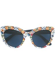 солнцезащитные очки с принтом Majolica Dolce &amp; Gabbana