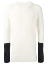 contrast sleeve ribbed pullover Ports 1961