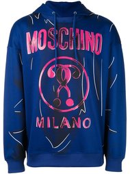 толстовка с капюшоном   Moschino