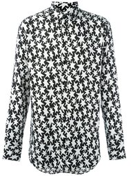 рубашка с узором в виде звезд Saint Laurent