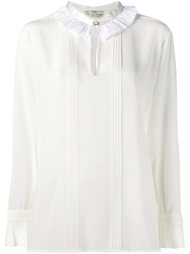 плиссированная блузка Fendi