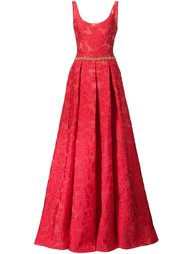 rose pattern gown  Marchesa Notte