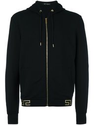 'Greca' accent hoodie Versace