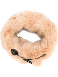 fur effect collar scarf Carven