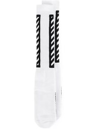носки в полоску Off-White