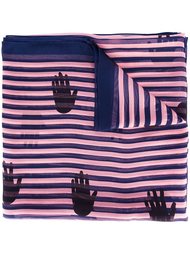 шарф в полоску 'hand' Sonia Rykiel