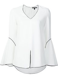 flared sleeve blouse  Derek Lam