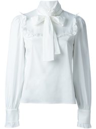 блузка с бантом Red Valentino