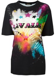 logo print T-shirt Roberto Cavalli