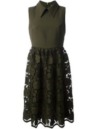 платье с юбкой из цветочного кружева Nº21
