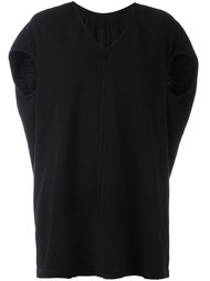 футболка c V-образным вырезом  Rick Owens DRKSHDW