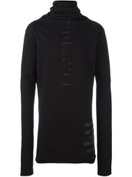 'Terry' high neck jumper  Unravel