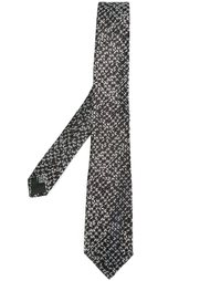 галстук с зигзагообразным узором  Lanvin