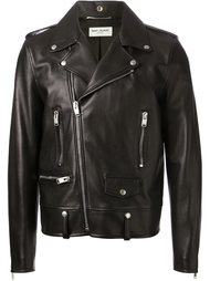 байкерская куртка Saint Laurent