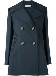двубортное пальто Nina Ricci